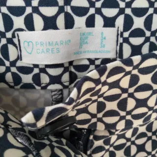 Pantalón estampado geométrico