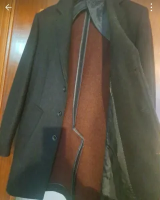 Cappotto uomo nero