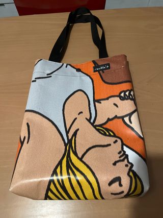 Bolso Recikla+ Beige y Naranja