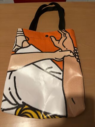 Bolso Recikla+ Beige y Naranja
