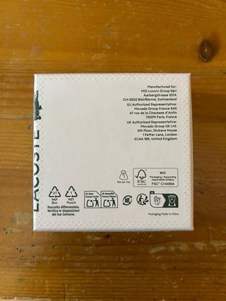 Pulsera Lacoste Dorada