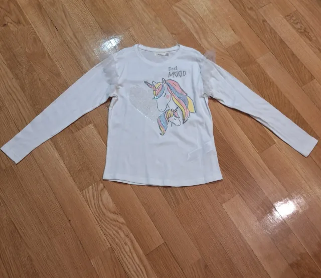 Camiseta Sfera Unicornio Manga Larga Niña 9-10