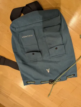 Mochila Scalpers verde/azul