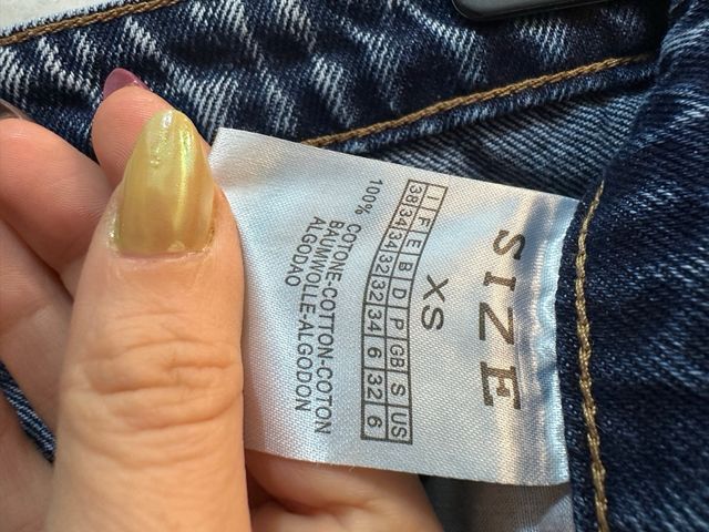 Jeans dritti Rebecca tg. XS