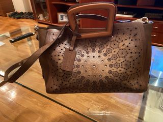 Bolso Pikolinos Piel Marrón Nuevo