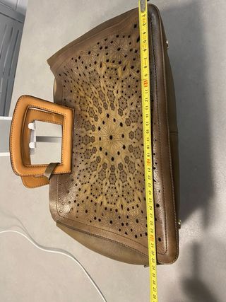 Bolso Pikolinos Piel Marrón Nuevo