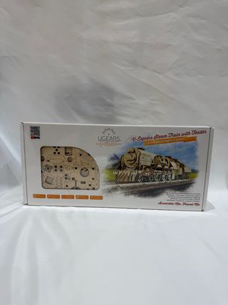 Puzzle 3D UGEARS V-Express Steam Train