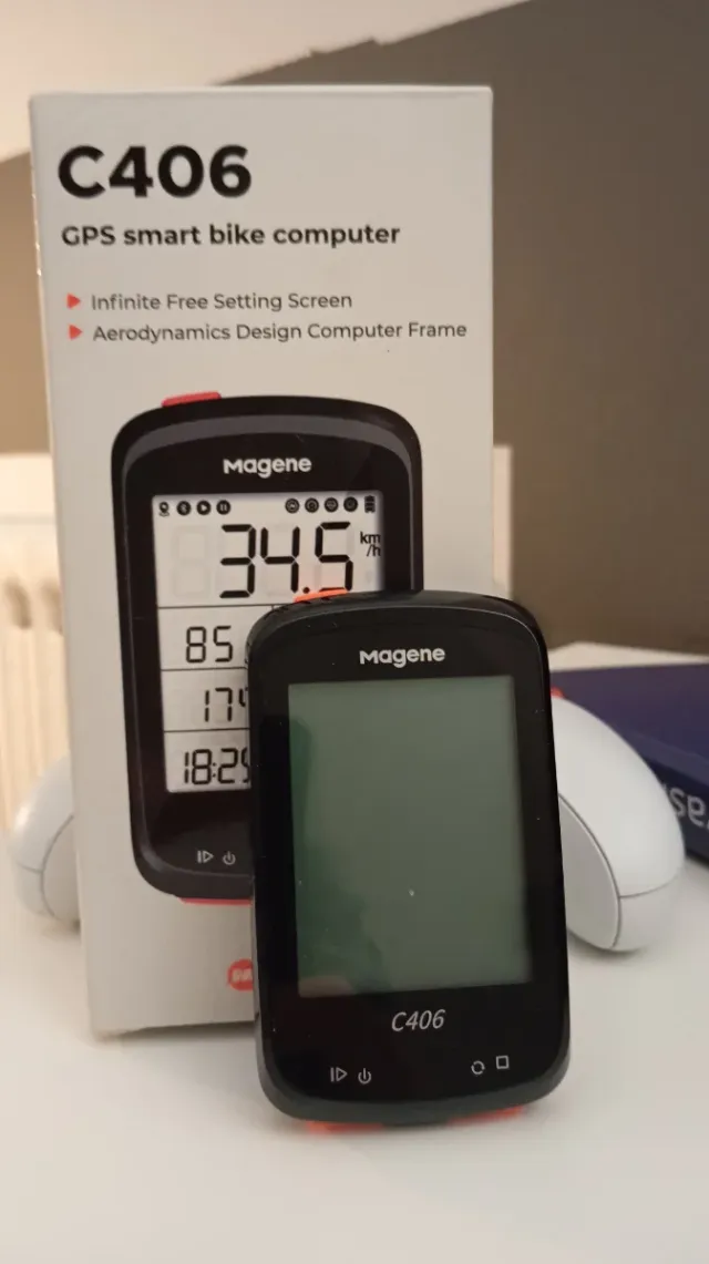 Ciclocomputer Magene C406 GPS