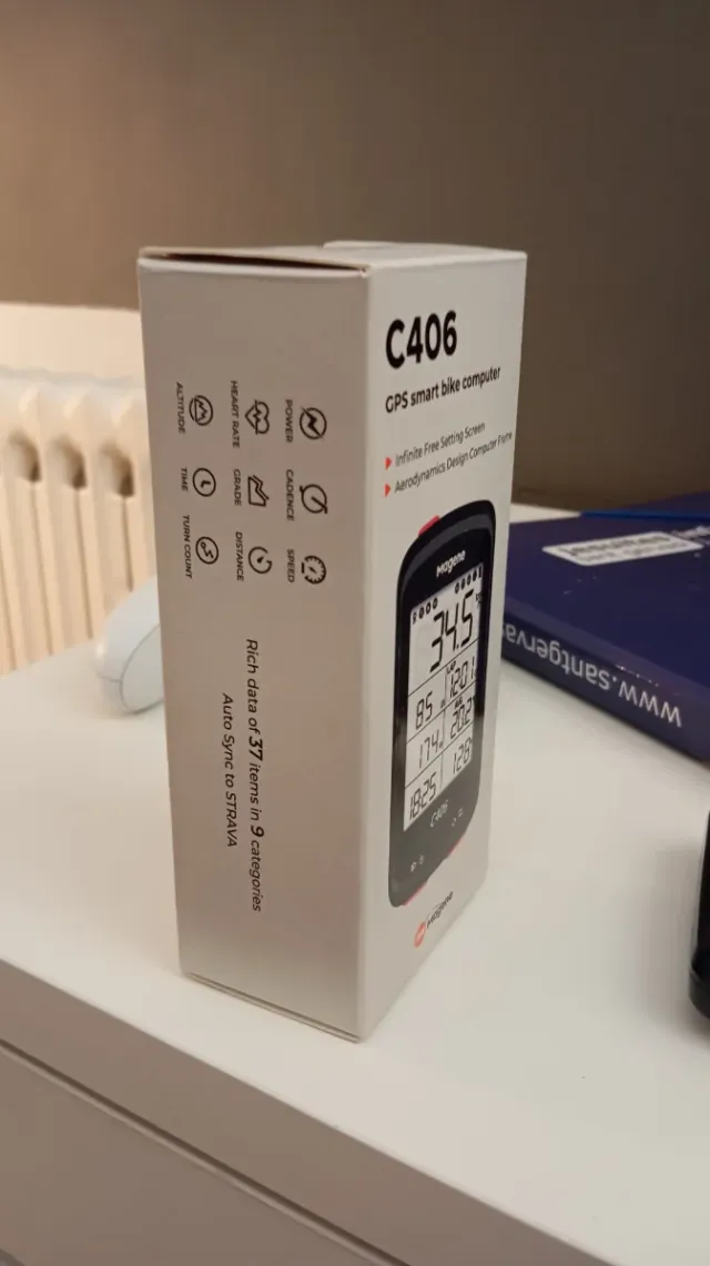 Ciclocomputer Magene C406 GPS