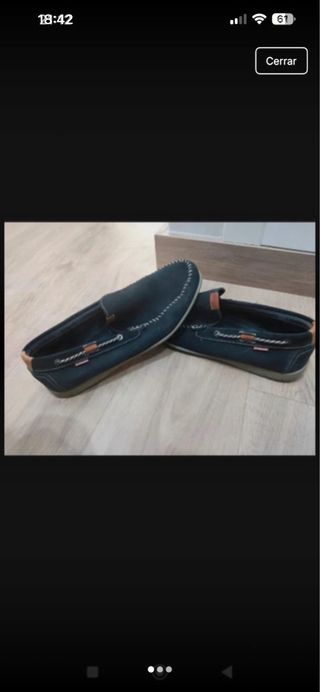 Náuticos azul marino talla 45