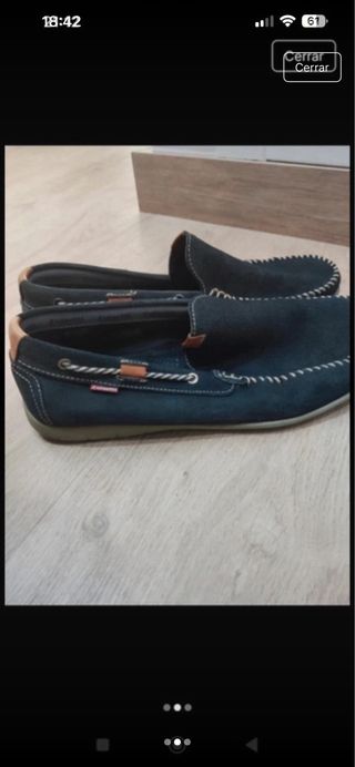 Náuticos azul marino talla 45