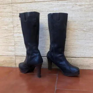 Botas altas negras Salvador Bachiller talla 40
