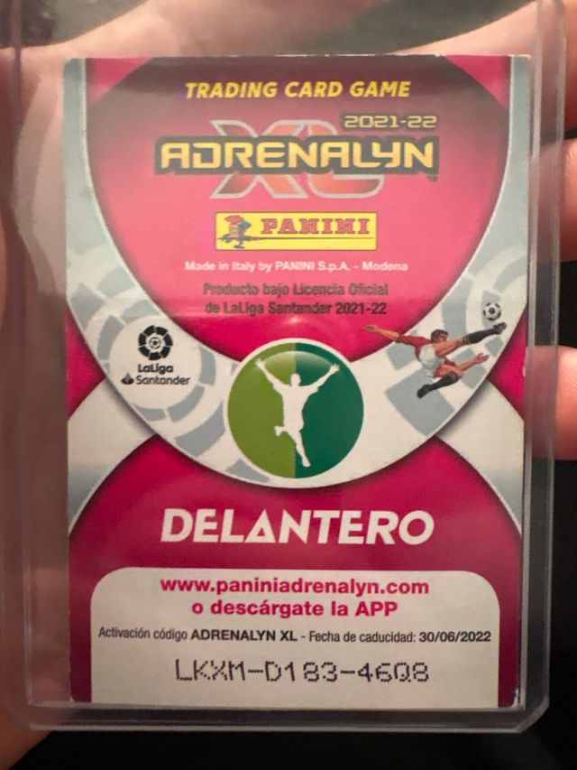 Carta Adrenalyn Depay Balón de Oro 21/22