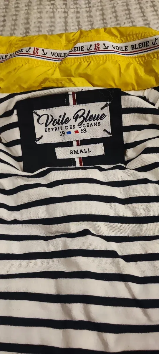 Chaleco Marinero Voile Bleue Amarillo Talla S