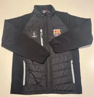 Chaqueta FC Barcelona Champions League Negra
