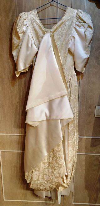 Vestido Novia Hecho a Mano Talla 36-38