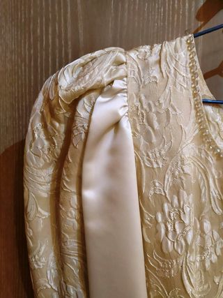 Vestido Novia Hecho a Mano Talla 36-38