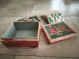 Juego de Lotería Bingo Antiguo
