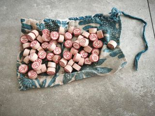 Juego de Lotería Bingo Antiguo