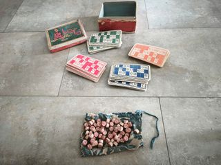 Juego de Lotería Bingo Antiguo