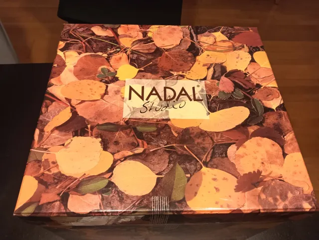 Figura porcelana Nadal niña. Cartas a la Blanca