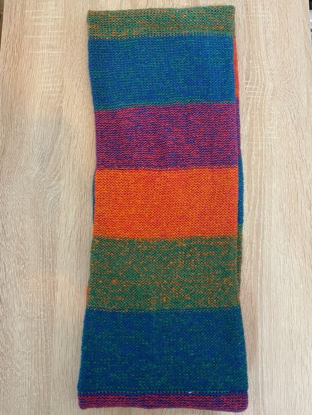 Braga de cuello multicolor