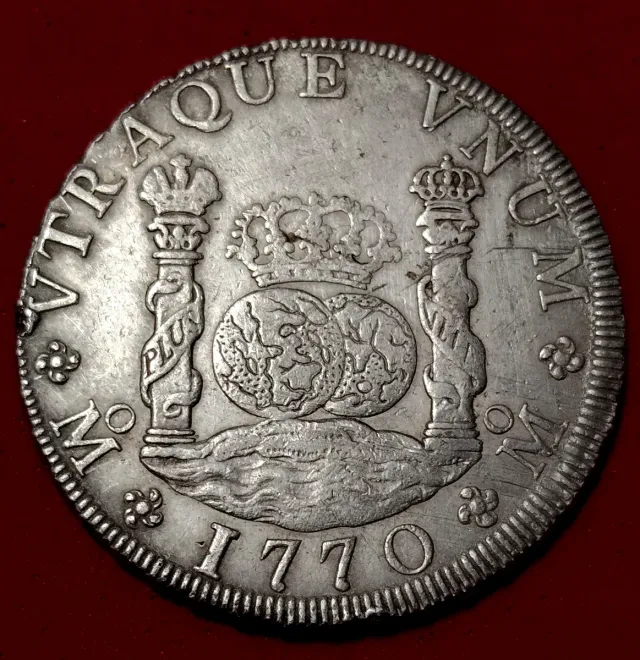8 Reales Columnarios 1770