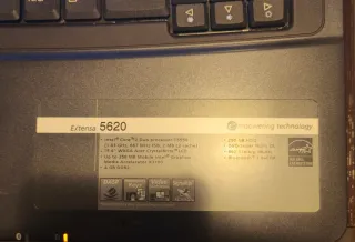 Portátil Acer Extensa 5620