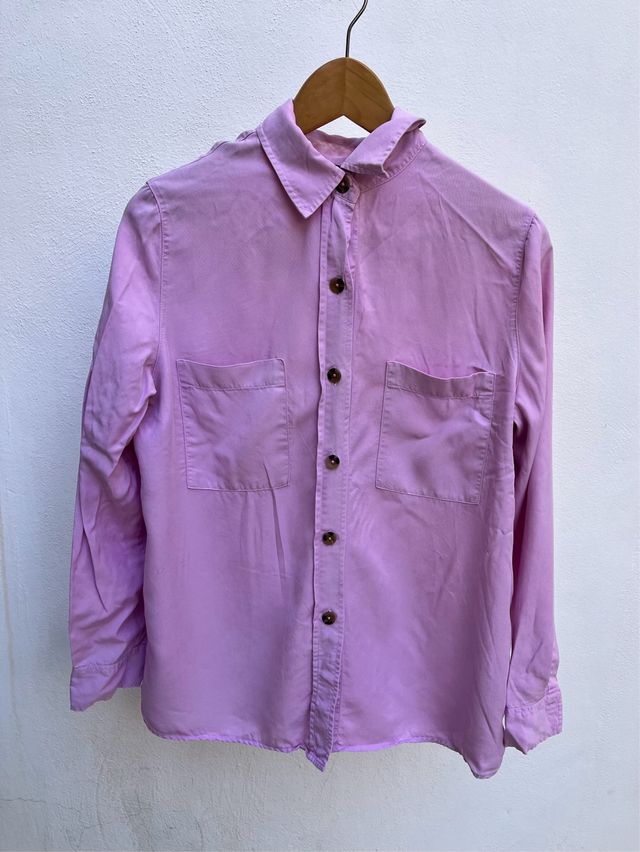 Camisa Massimo Dutti Rosa