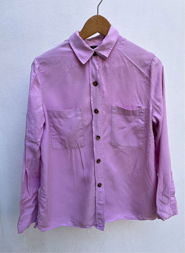 Camisa Massimo Dutti Rosa