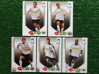 5 carte Adrenalyn XL Cesena Panini 2010/11