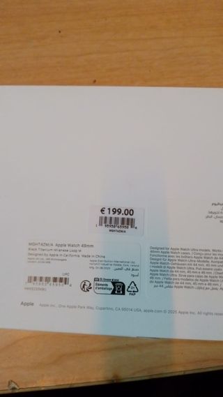 Pulsera Malla Milanese Apple Watch negra