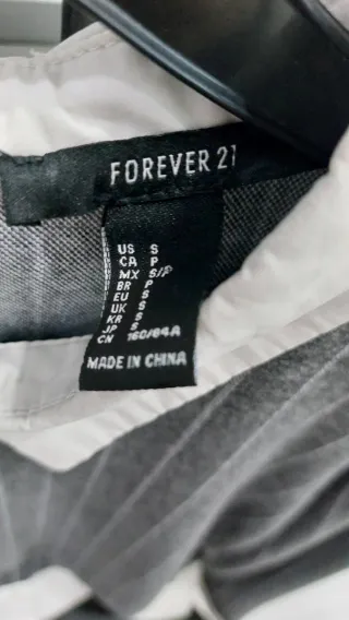 Jersey gris efecto camisa