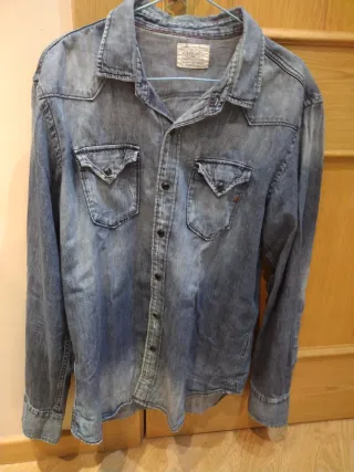 Camisa vaquera Replay XL