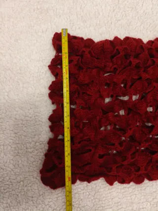 Bufanda Infinita Roja