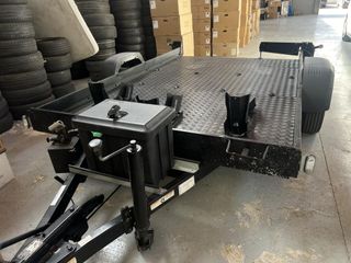 Remolque motos 750 kg basculante hidráulico