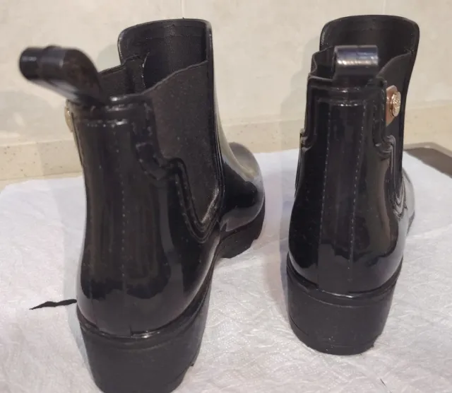 Botas de agua mujer negras