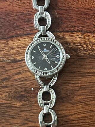 Orologio Meridien Donna Diva Argento Nero