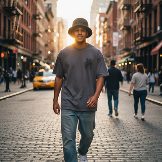 Gorra Bucket LA Unisex Algodón Sostenible S/M