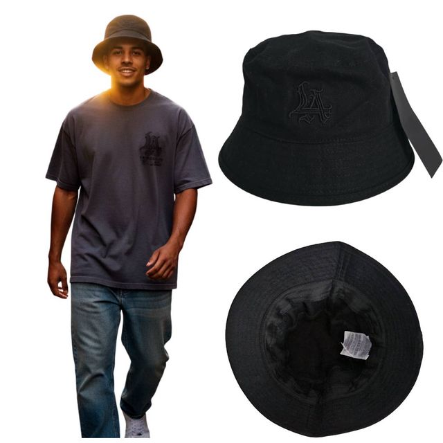 Gorra Bucket LA Unisex Algodón Sostenible S/M
