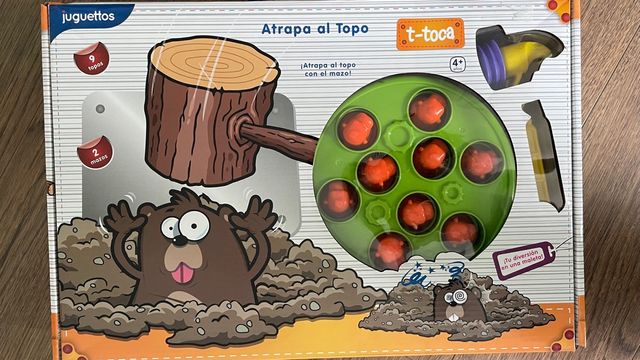 Juego Atrapa al Topo T-Toca