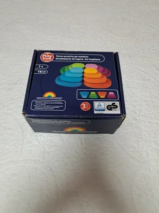 Torre Arcoiris di Legno Montessori