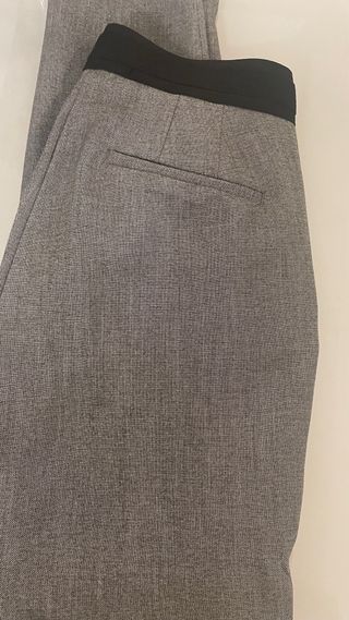 Pantalón vestir Zara gris