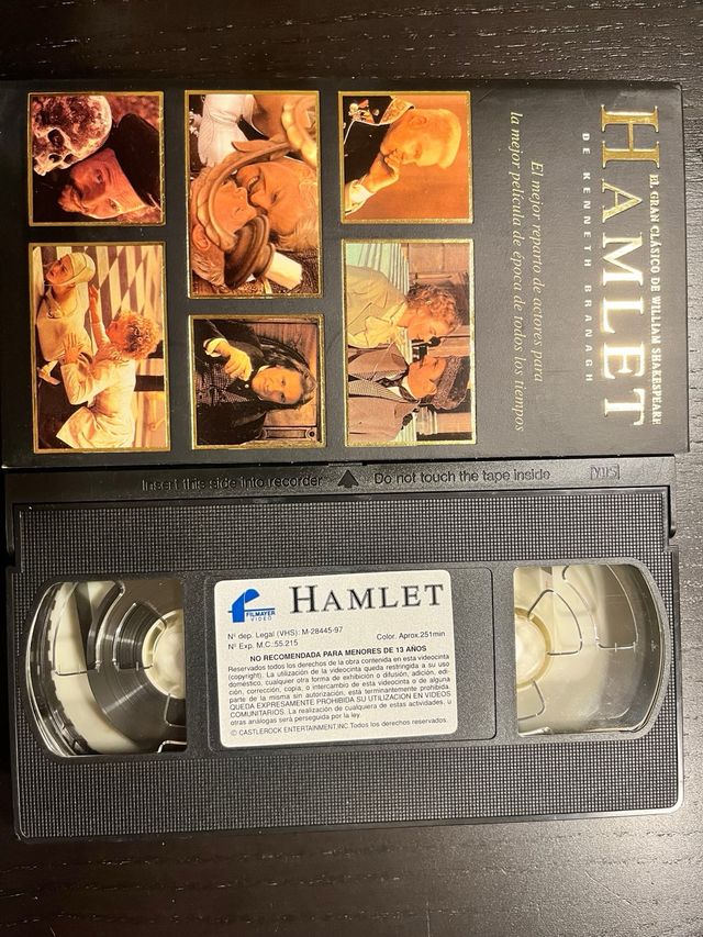 Hamlet VHS Kenneth Branagh