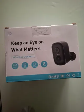 cámara de seguridad inalámbrica con IA.