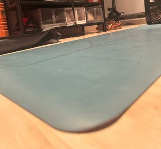 Esterilla Yoga Azul con Marcas