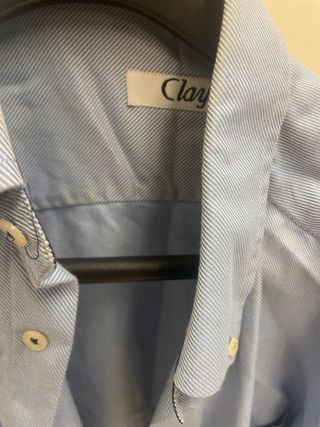 Camicia Aquascutum Clay Uomo Blu