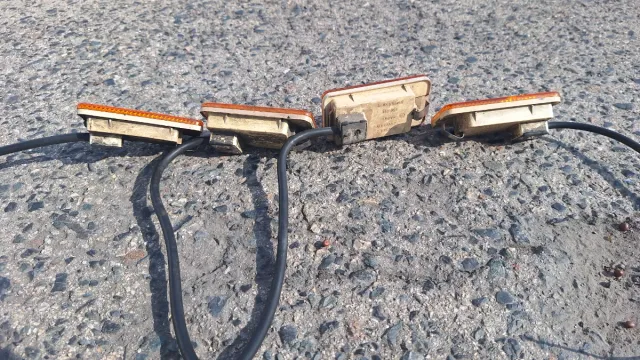 Luces LED Laterales Naranja (4uds) para camion