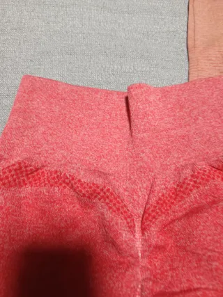 Mallas deportivas degradadas rosa/rojo