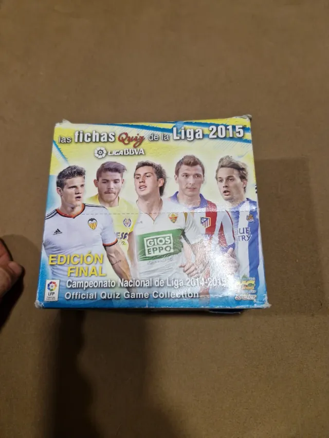 Caja Cartas Futbol Liga 2015 Quiz